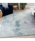 Nourison Silk Shadows Blue Green SHA22 4 ft. X 6 ft. Rect. Rug