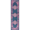 Nourison Passion - Psn03 Blue Area Rug 2 ft. 2 X 7 ft. 6 Rectangle