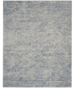 Nourison Grand Expressions - Ki58 Ivory Blue Area Rug 9 ft. X 12 ft. Rectangle