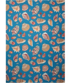 Nourison Wav01/Sun & Shade - Snd22 Azure Area Rug 10 ft. X 13 ft. Rectangle