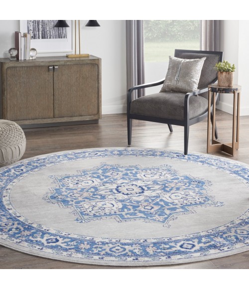 Nourison Whimsicle Area Rug WHS03-Grey Blue