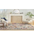 Nourison Grafix Blue Multicolor Rug GRF31 9 ft. X 12 ft. Rectangle - Rugs Town Nourison Grafix Blue Multicolor GRF31 9 ft. X 12 ft. Rectangle Rug