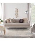 Nourison Quarry Ivory Grey Blue QUA01 8 ft. X Square Rug