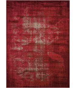 Nourison Karma - Krm01 Red Area Rug 3 ft. 9 X 5 ft. 9 Rectangle