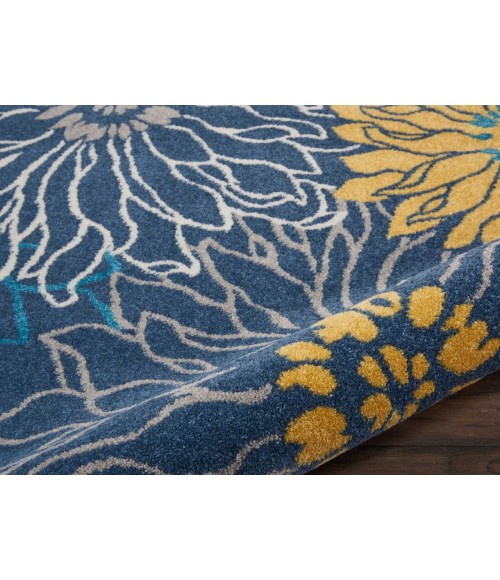 Nourison Passion Area Rug PSN17-Blue