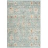 Nourison Home Washable Decor Blue WSD14 5 ft. 3 in. X 7 ft. Rectangle Rug