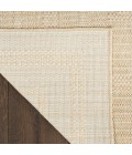 Nourison Tulum Cream TLM04 2 ft. 2 in. X 10 ft. Rect. Rug