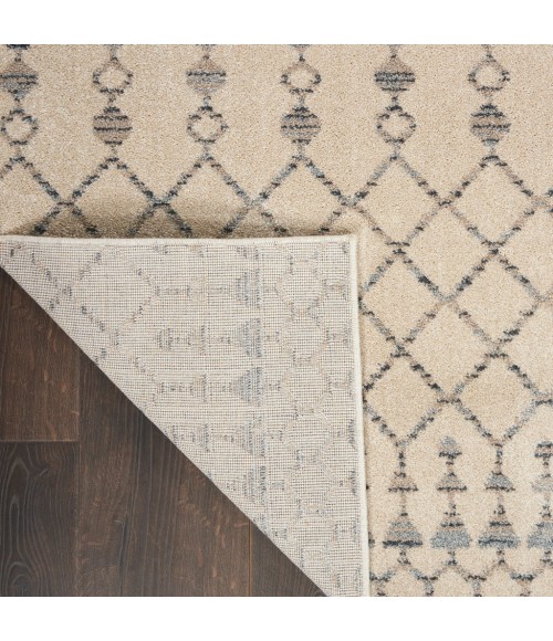 Nourison Royal Moroccan RUNNER Area Rug RYM03-Beige/Grey