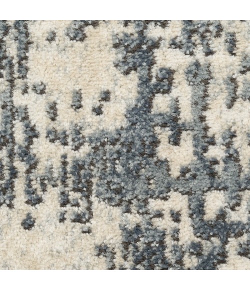 Nourison Concerto Ivory Grey CNC17 6 ft. X 9 ft. Rect. Rug