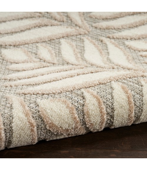 Nourison Aloha Area Rug ALH35 Ivory Grey