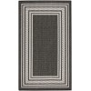 Nourison Horizon Indoor/Outdoor Black HOZ03 3 ft. X 5 ft. Rect. Rug