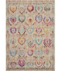 Nourison Vintage Kashan - Vka04 Ivory Multicolor Area Rug 5 ft. 3 X 7 ft. 10 Rectangle