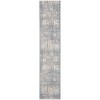Calvin Klein Ck950 Rush - Ck950 Ivory Blue Area Rug 2 ft. 3 in. X 10 ft. Runner