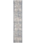 Calvin Klein Rush Area Rug CK950 Ivory Blue