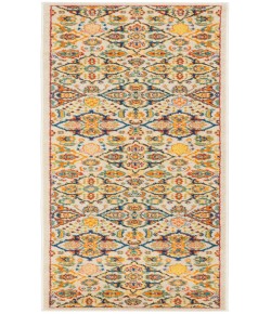 Nourison Allur Ivory Multicolor ALR03 2 ft. 3 in. X 12 ft. Rectangle Rug