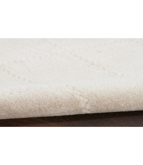 Nourison Serenity Home Ivory Cream SRH05 7 ft. 10 in. X 9 ft. 10 in. Rectangle Rug