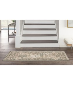 Nourison Grafix Green GRF31 2 ft. X 4 ft. Rectangle Rug