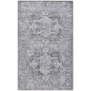 Nicole Curtis Machine Washable Series 1 Ivory Grey SR101 2 ft. X 3 ft. 9 in. Rectangle Rug