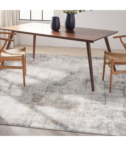 Calvin Klein Ck022 Infinity - Ifn03 Ivory Grey Area Rug 7 ft. 10 in. X 9 ft. 10 in. Rectangle