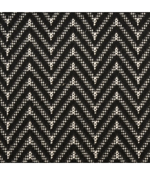 Nourison Horizon Indoor/Outdoor Black HOZ02 9 ft. X 12 ft. Rect. Rug