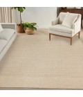 Nourison Tulum Cream TLM01 10 ft. X 14 ft. Rect. Rug