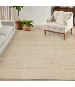 Nourison Tulum Cream TLM01 10 ft. X 14 ft. Rect. Rug