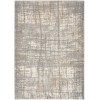 Calvin Klein Ck950 Rush - Ck950 Ivory Grey Area Rug 5 ft. 3 in. X 7 ft. 3 in. Rectangle