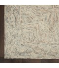 Nourison Interlock Blue Ivory ITL03 5 ft. X 8 ft. Rect. Rug