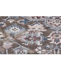 Nicole Curtis Machine Washable Series 1 Olive Ivory SR104 5 ft. 3 in. Round Rug