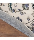 Nourison Home Nourison Essentials Ivory Blue Rug NRE05 8 ft. Round - Rugs Town Nourison Home Nourison Essentials Ivory Blue NRE05 8 ft. Round Rug
