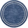 Nourison Essentials - Nre02 Navy Ivory Area Rug 4 ft. X Round