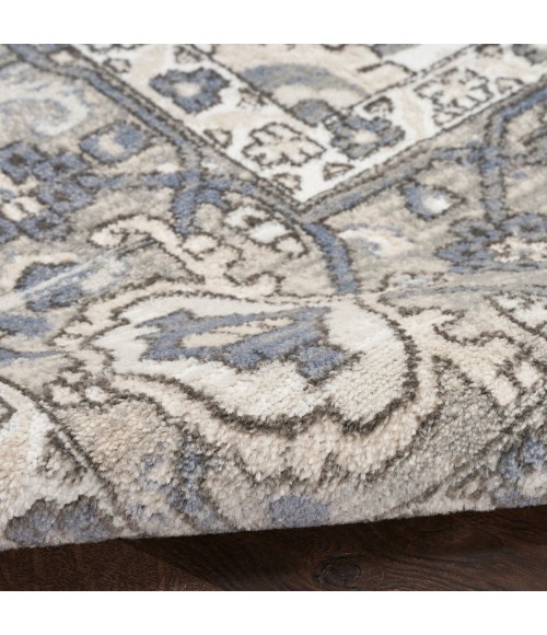 Nourison Concerto Ivory Blue CNC05 3 ft. 9 in. X 5 ft. 9 in. Rect. Rug