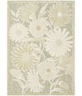 Nourison Aloha Ivory Sage ALH33 3 ft. 6 in. X 5 ft. 6 in. Rect. Rug