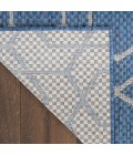 Nourison Horizon Indoor/Outdoor Denim HOZ01 8 ft. X 10 ft. Rect. Rug