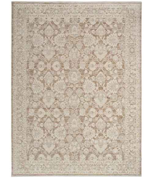 Nourison Outlines Ivory Mocha OLN03 6 ft. X 9 ft. Rect. Rug