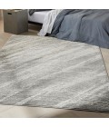 Calvin Klein CK011 Verdant Ivory Grey VRD02 5 ft. X 7 ft. Rect. Rug