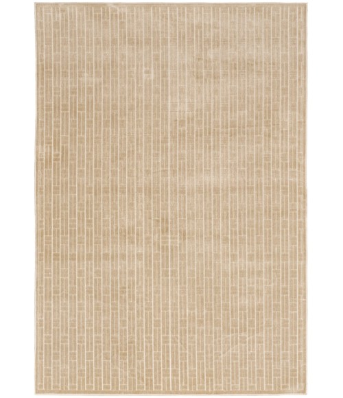 Nourison Washable Charm Beige Ivory WCH02 4 ft. X 6 ft. Rect. Rug