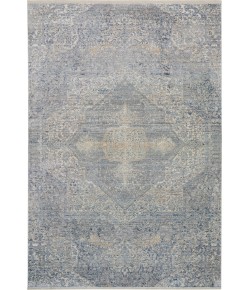 Nourison Lustrous Weave - Luw04 Blue Grey Area Rug 3 ft. 10 X 5 ft. 10 Rectangle