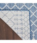 Nourison Positano Navy Blue POS02 2 ft. X 6 ft. Rect. Rug