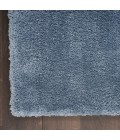 Nourison Luxurious Shag Light Blue LXR05 4 ft. X 6 ft. Rect. Rug