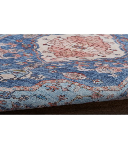 Nourison Fulton Blue FUL11 2 ft. X 3 ft. Rectangle Rug