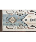 Nourison Washable Decor Ivory Multicolor Rug WSD01 5 ft. 3 in. X 7 ft. Rectangle - Rugs Town Nourison Washable Decor Ivory Multicolor WSD01 5 ft. 3 in. X 7 ft. Rectangle Rug