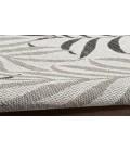 Nourison Garden Oasis Grey Rug GOA01 9 ft. X 12 ft. Rectangle - Rugs Town Nourison Garden Oasis Grey GOA01 9 ft. X 12 ft. Rectangle Rug