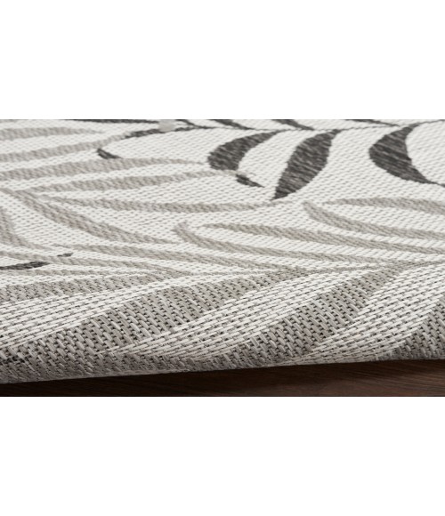 Nourison Garden Oasis Grey Rug GOA01 9 ft. X 12 ft. Rectangle - Rugs Town Nourison Garden Oasis Grey GOA01 9 ft. X 12 ft. Rectangle Rug