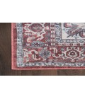 Nicole Curtis Machine Washable Series 1 Brick Ivory SR104 4 ft. X 6 ft. Rectangle Rug