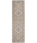 Nourison Concerto Beige Grey CNC05 2 ft. 2 in. X 6 ft. Rect. Rug