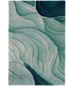 Nourison Home Prismatic PRS42 Silver Green 2 ft. X 3 ft. Area Rug