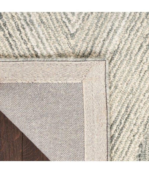 Nourison Interlock Teal ITL04 8 ft. Rect. Rug