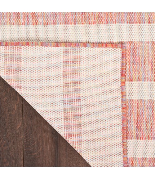 Nourison Positano Rainbow Ivory POS03 4 ft. X 6 ft. Rect. Rug