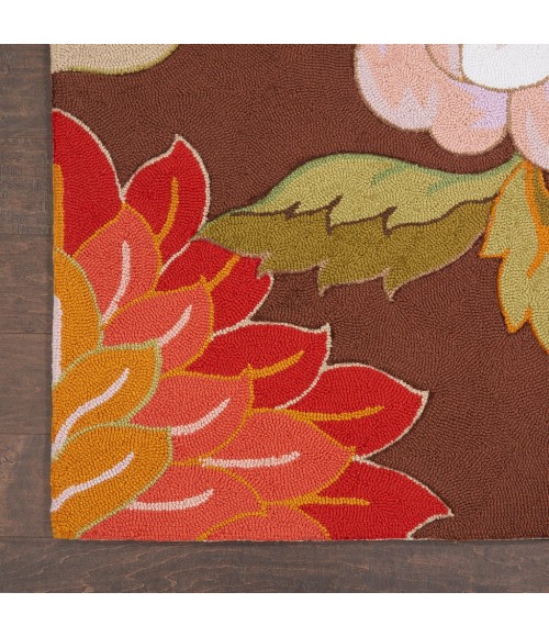 Nourison FANTASY Area Rug Nourison Fantasy Area Rug FA18-Chocolate
